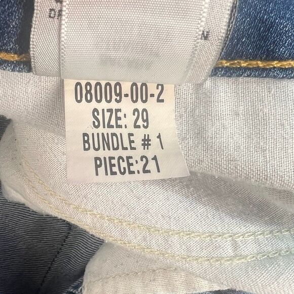 Hudson Bacara Straight Flood Cuff Denim Women’s Jeans Size 29 Preppy City Life - Picture 11 of 12